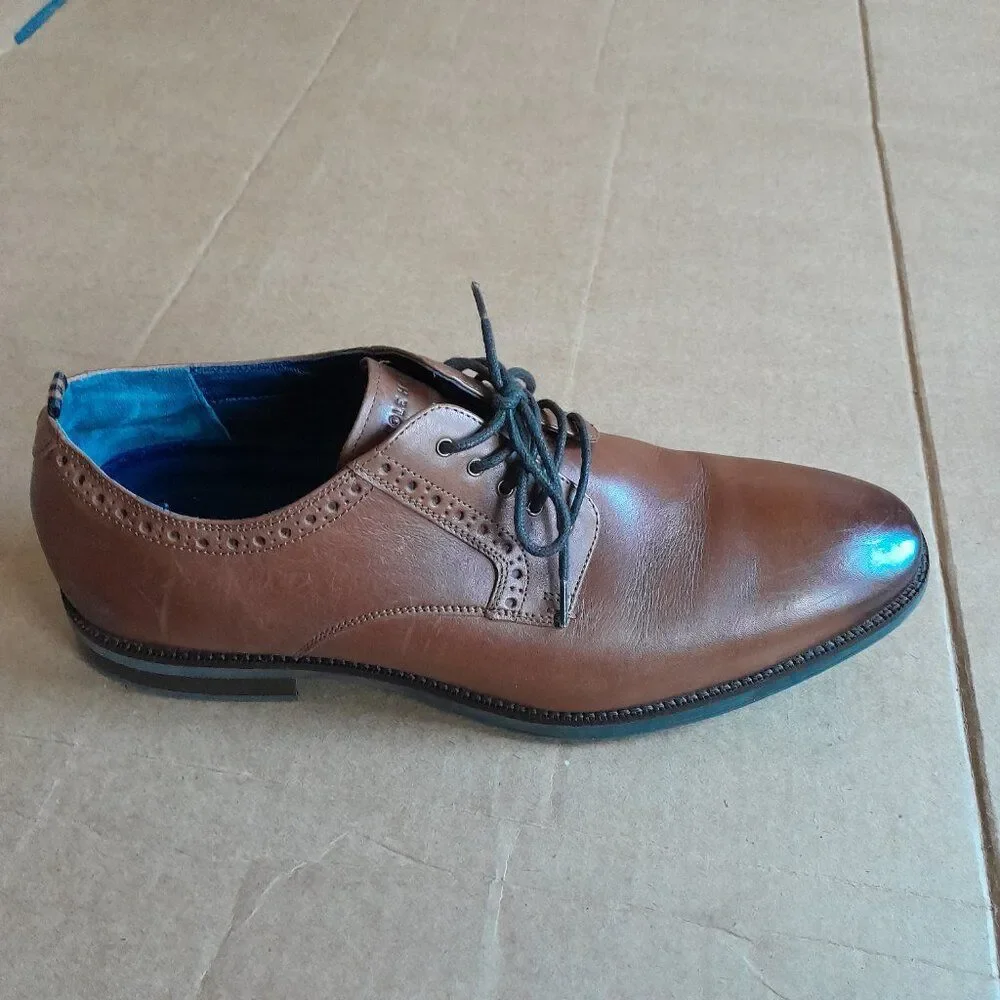 Cole Haan grand 360 oxford brown dress shoes #C30626 size 10 medium
